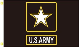 Army Star Black Flag - 3x5 Ft - $19.99