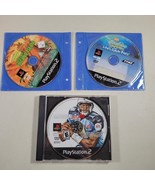 PS2 Game Lot of 3 Spongebob Battle for Volcano Island &amp; Lights Camera, M... - £10.78 GBP