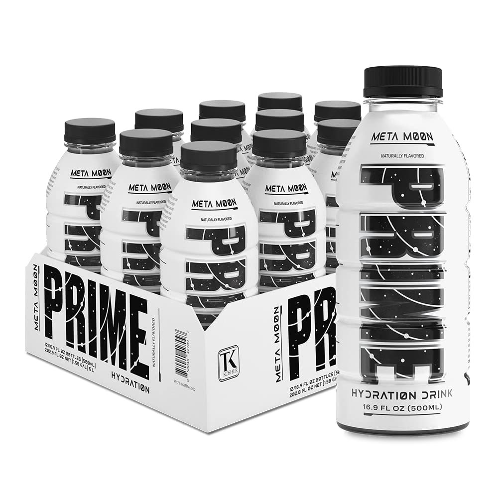 Prime Hydration Meta Moon 16.9 Fl Oz Bottles 12 Pack  - $44.99