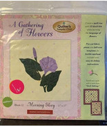 Hancock Fabrics A Gathering Of Flowers Morning Glory Block 12 Quilt Kit - £7.63 GBP