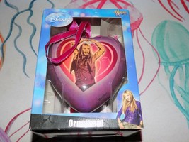 Disney Hannah Montana Heart Shaped Ornament New - £11.27 GBP