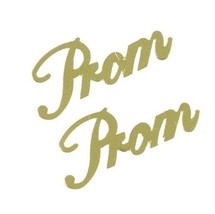 Confetti Word Prom Gold - As low as $1.81 per 1/2 oz. FREE SHIP - $28.99