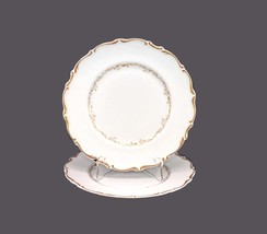 Pair of Royal Doulton Richelieu H4957 bone china salad plates made in England. - $49.93