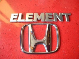  OEM HONDA ELEMENT REAR LIFTGATE HATCH BADGE EMBLEM DX EX LX 2WD 4WD FAC... - $35.99