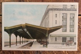 Train Shed, New Lackawana Station, Scranton Pa. - C.1907-1915 Postcard - £4.32 GBP