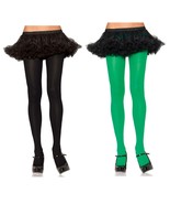 Leg Avenue 7300  Opaque Sexy Pantyhose Women Hosiery Nylon Tights - $12.95