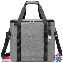 Insulated Soft Cooler Bag 28L Large Leakproof Ice Chest for Travel, Camp... - $64.29