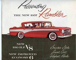 The New 1957 Rambler Sales Brochure Smarted Style Lowest Cost Highest Resale - £10.82 GBP