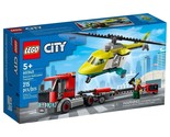 LEGO CITY: Rescue Helicopter Transport (60343) NEW Factory Sealed (Damag... - $29.69