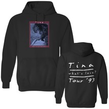 2 Sided Tina Turner What&#39;s Love Tour &#39;93 Double Sided Hoodies - £27.64 GBP+