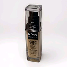 NYX Can&#39;t Stop Won&#39;t Stop Full Coverage Foundation Nude 1.0 Fl Oz   - $11.29