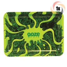 1x Tray Ooze Large Metal Durable Smoking Rolling Tray | Abyss Design - $19.61