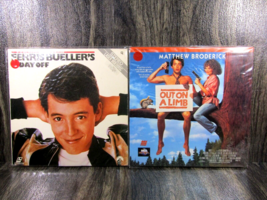 2 Vintage Laserdisc Classics Matthew Broderick Ferris Bueller &amp; Out on a Limb - £19.42 GBP