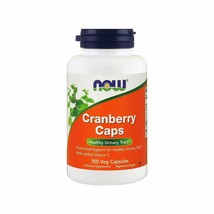 NOW Supplements, Cranberry Caps with Added Vitamin C, 100 Capsules - £15.59 GBP