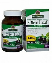 Nature&#39;s Answer Oleopein Olive Leaf Vegetarian Capsules, 60-Count - £17.86 GBP