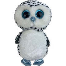 Ty Beanie Boo Lucy Owl Justice Store Exclusive Large 17&quot; Plush Stuffed Animal - £36.68 GBP