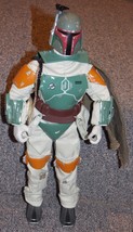 1990s Star Wars Boba Fett 12 inch Figure Loose - £47.18 GBP