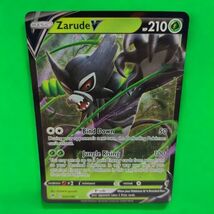 Pokemon TCG Zarude V Vivid Voltage 022/185 Holo Ultra Rare 2020 Card - $3.87