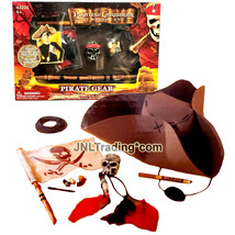 Yr 2007 Pirates of the Caribbean At World&#39;s End PIRATE GEAR w/ Hat, Flag &amp; More - £40.20 GBP
