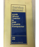 Caterpillar 834B Wheel Tractor &amp; 836 Landfill Compactor Service Manual 7... - $1,652.48 MXN
