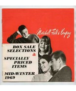 Marshall Field &amp; Co 1969 Box Sale Selections Men&#39;s Women&#39;s &amp; Children&#39;s ... - £37.38 GBP
