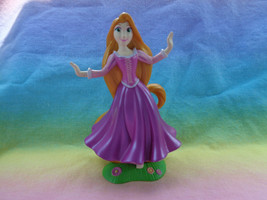 Disney Tangled Rapunzel Green Grass Base PVC Figure or Cake Topper - as is - $2.96