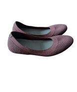 Allbirds Tree Breezers Botanic Red Knit Ballet Flats Slip On Comfort Size 7 - $691.51 MXN