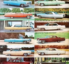 1963 Cadillac Car Models Advertisement Automobilia Luxury Automotive DWJJ10 - $16.47 CAD