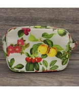 Fruit Flower Print Bag Pouch Travel Cosmetic Make Up Brush Tote Case Bag - £20.88 GBP