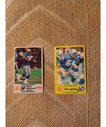 2 Chris Spielman Football Cards Detroit Lions 1990 1991 Oscar Mayer Poli... - £7.78 GBP
