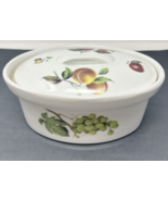 Cordon Blue BIA Fruit Design Covered Casserole Dish With Lid 9.5&quot;x 7.25&quot; G - $620.98 MXN