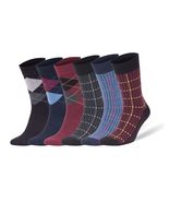 AWS/American Made Bamboo Business Dress Socks for Men Breathable Moistur... - £23.34 GBP