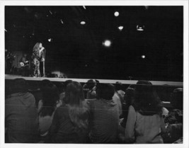 Janis Joplin view from audience on stage original 7x9 inch TV photo Hollywood  - £27.49 GBP