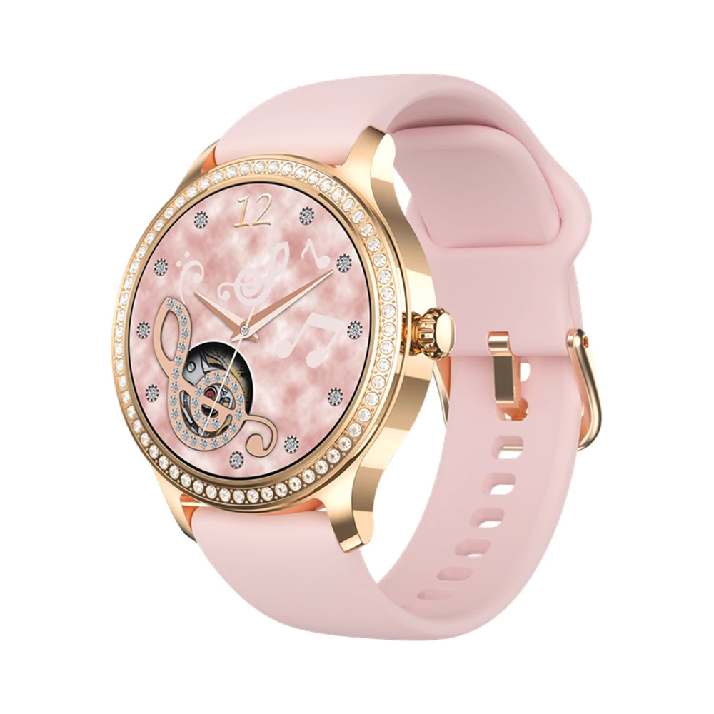 GFORDT NEW Fashion Women Smart Watch Bluetooth Call Lovely Sport Watch W... - £39.75 GBP