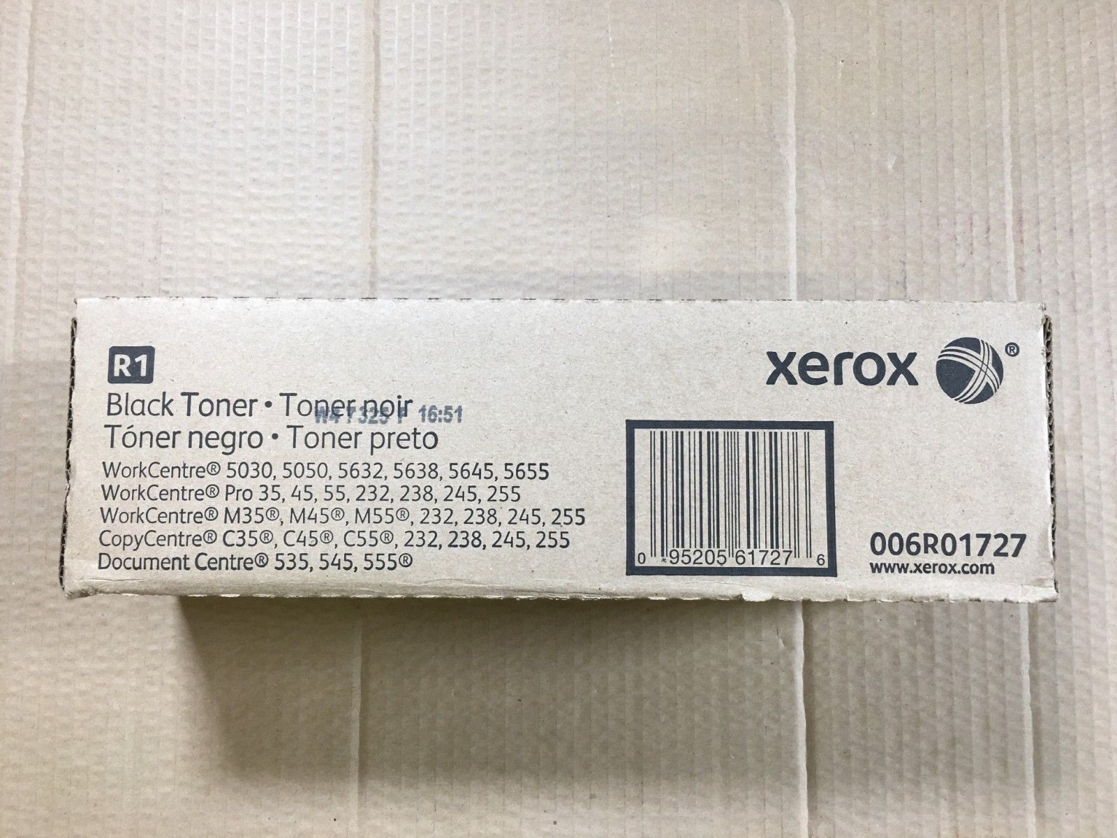  GENUINE Xerox 006R01727 BLACK Toner cartridge FOR WORK CENTRE 5030 5050 5632 - $68.31