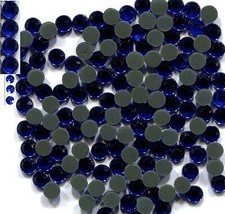 Rhinestones 16ss 4mm SAPPHIRE Color Hot Fix iron on  2 Gross  288 Pieces - £5.40 GBP