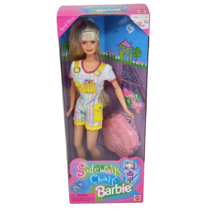 Vintage 1997 Sidewalk Chalk Barbie Mattel New In Original Box # 19784 Blonde - $23.75