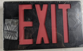 Commercial Electric LED Red or Green Switchable Exit Sign with Battery B... - $18.99