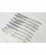 Castle Court Wheat Stainless Japan CCS7 Dinner Knives 8-1/4&quot; Lot of 8 - $27.94 CAD