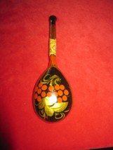 Vintage Russian Handpainted Folk Art Decorative Spoon - £5.31 GBP