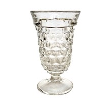 Fostoria American Cubist Clear 4 Oz Footed Juice Water Glasses 4 5/8” Ex... - £4.66 GBP