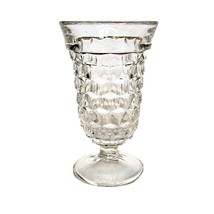 Fostoria American Cubist Clear 4 Oz Footed Juice Water Glasses 4 5/8” Ex... - £4.63 GBP