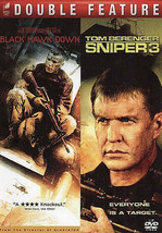 Black Hawk Down / Sniper 3  (DVD 2 disc)  NEW - £9.25 GBP
