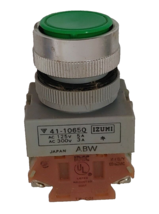 PUSH BUTTON INDUSTRIAL Idec Izumi ABN 41-10650 125v 5A 300v 3A - $21.94