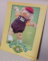 80s Toys - Vintage Blonde Cabbage Patch Kids Dolls Folder &quot;I&#39;m one of a ... - £7.79 GBP