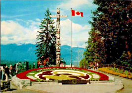 Postcard Canada Vancouver B.C. Prospect Point Hand Carved Totem Pole 6 x 4 Ins. - £3.96 GBP