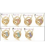 Wholesale Lot of 5 or 10, Crystal Heart &amp; Ring Necklace Pendant FREE St.... - $23.76 CAD+