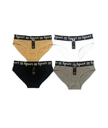 Women&#39;s 12 Pack Classic Cotton Soft Stretch Colorful Sport Athletic Briefs - $571.57 MXN