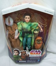 Star Wars Forces Of Destiny Princess Leia Organa Wicket Action Figures Toys New - £19.70 GBP