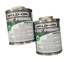 WELD-ON P70 Primer. 2 Pints. Clear - $44.15